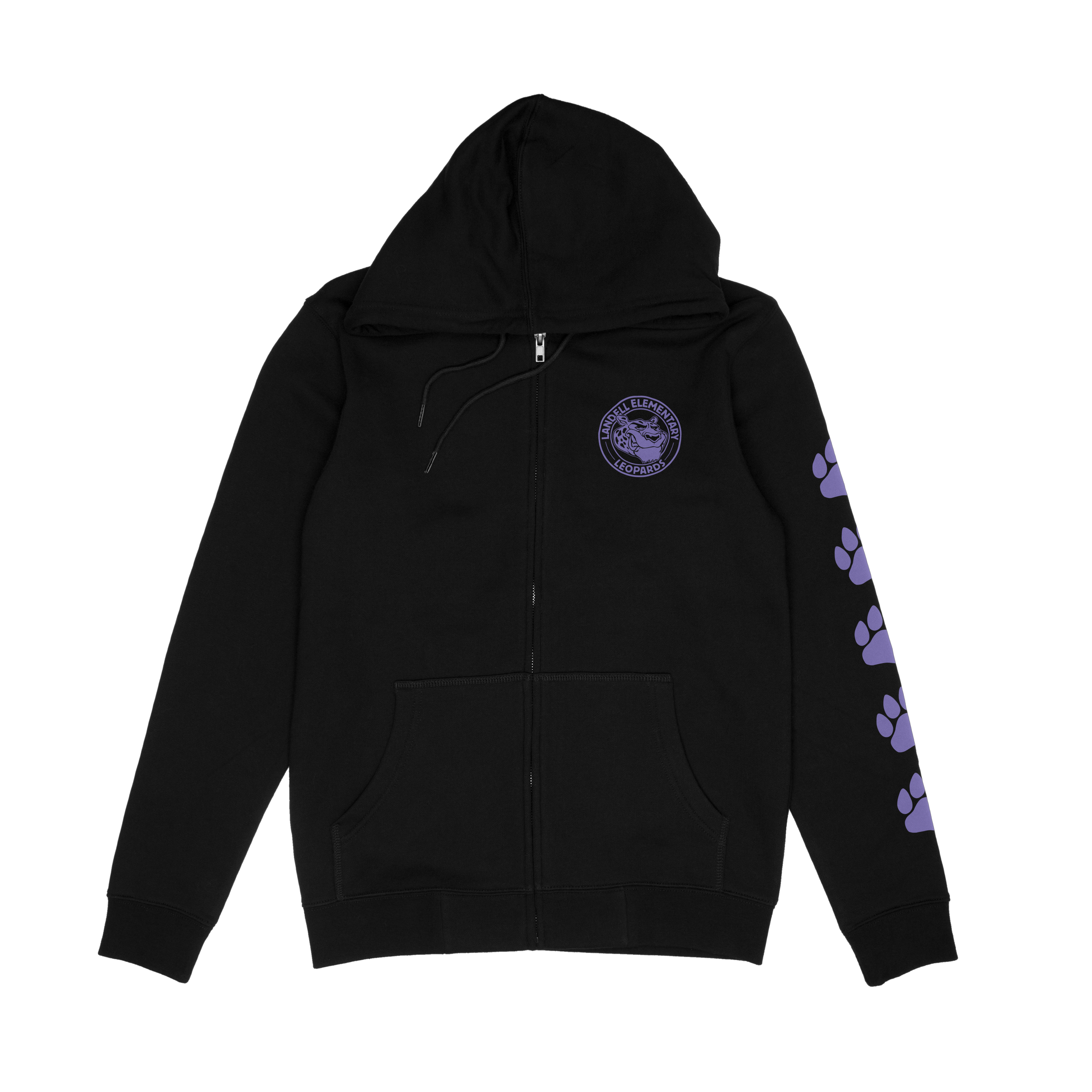 #01 BLACK ZIPUP