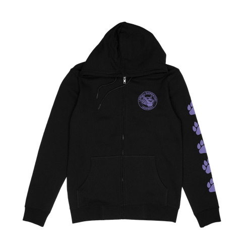 #01 BLACK ZIPUP