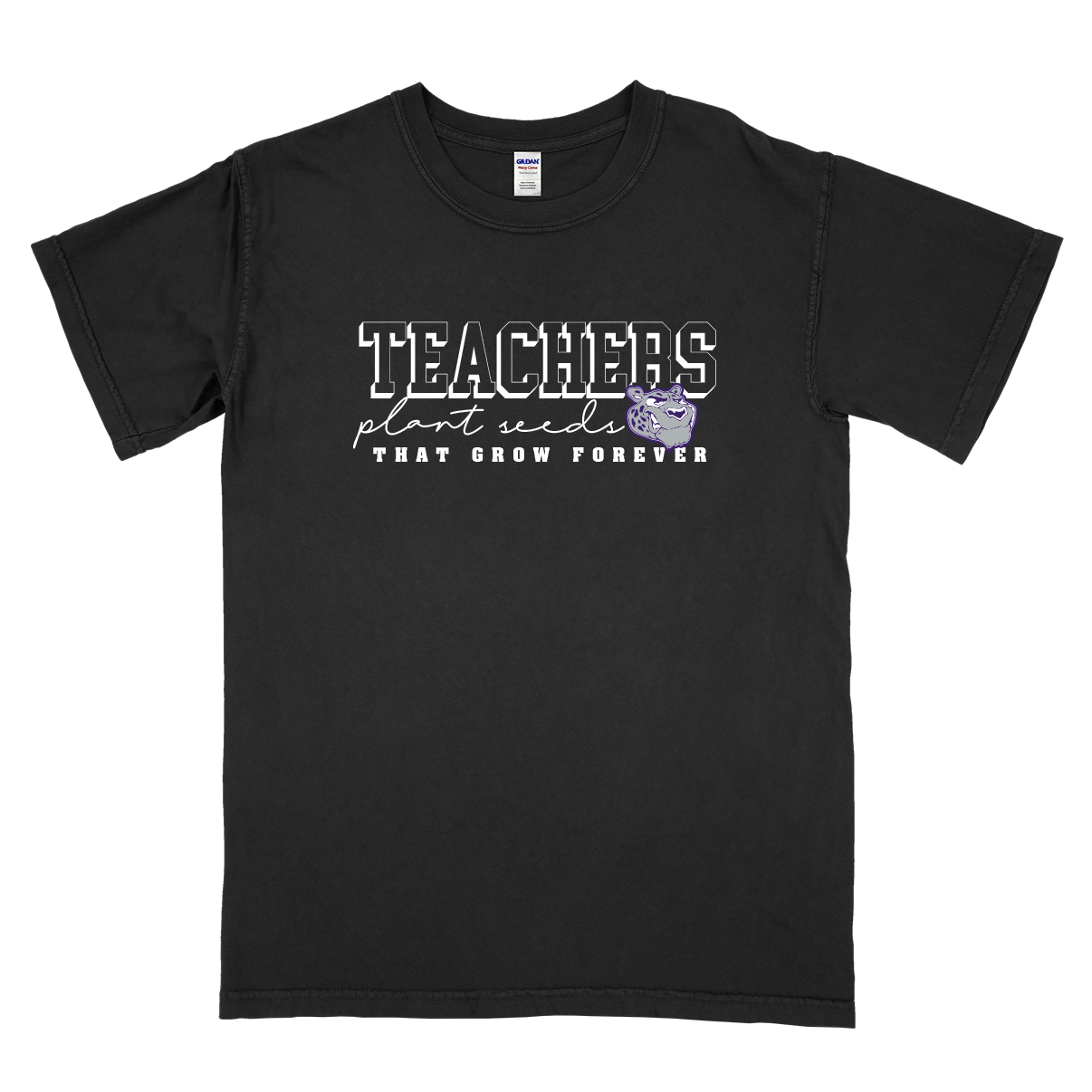 TEACHER TSHIRT 03 - BLACK