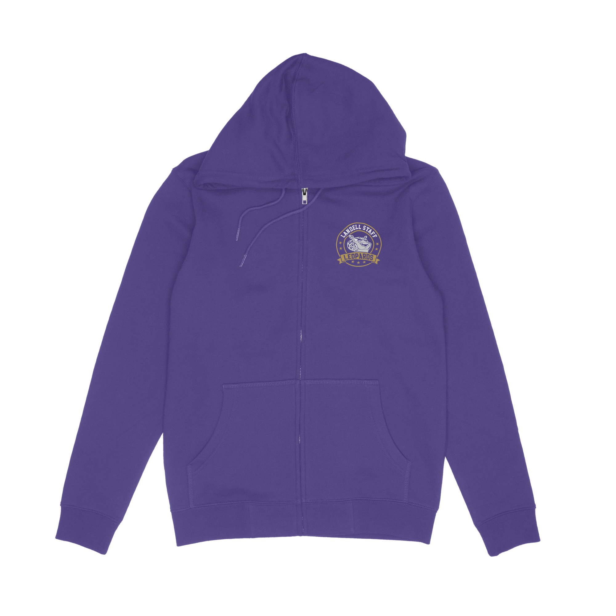 STAFF PURPLE ZIPUP