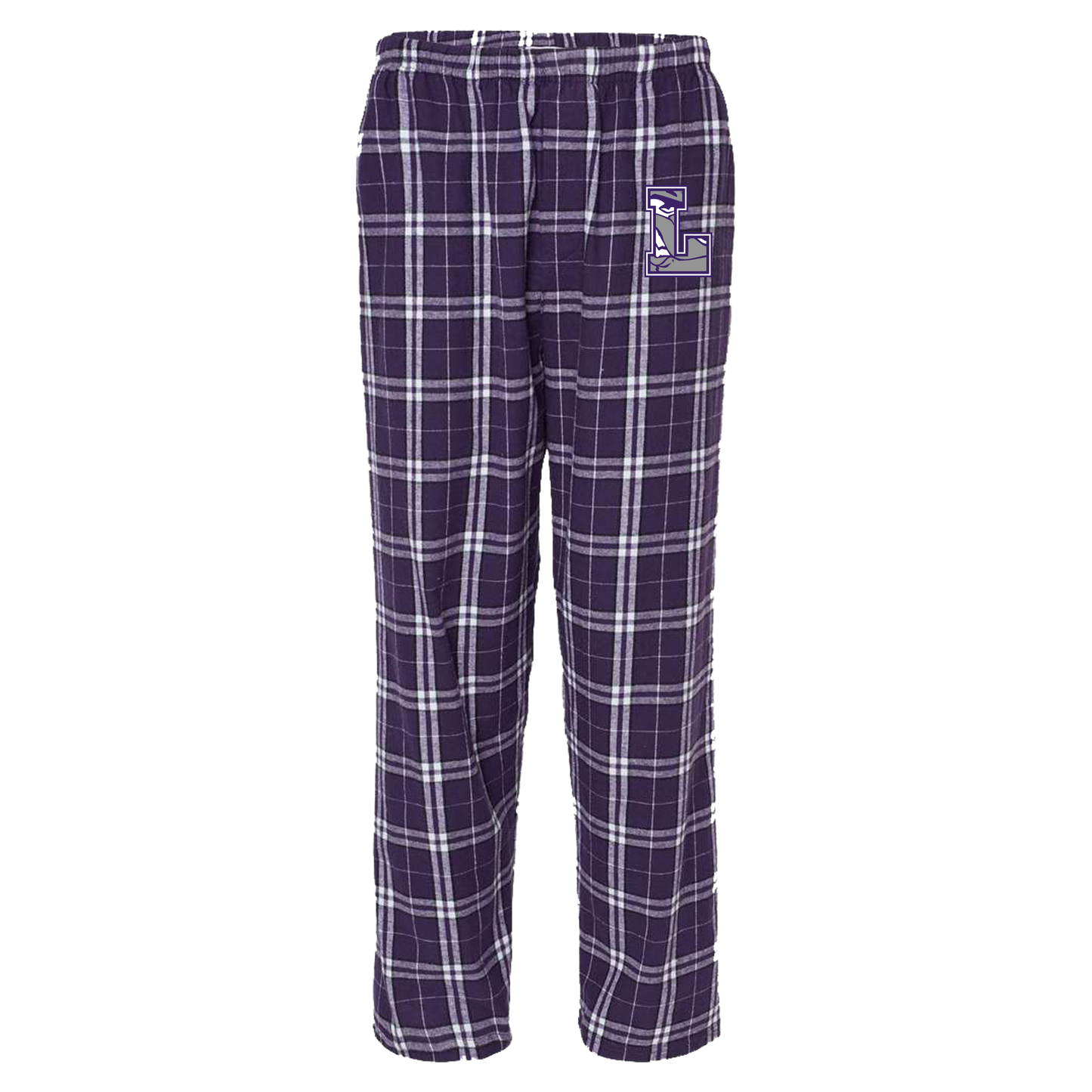 PJ PANTS 01 - PURPLE/WHITE